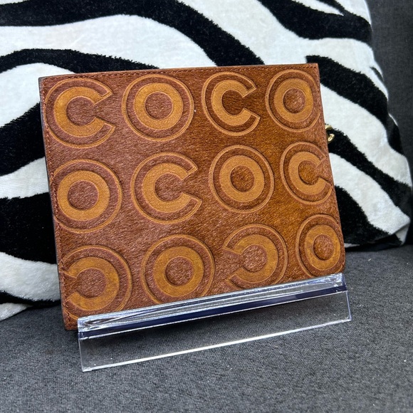 RARE CHANEL CoCo Mark Pouch Purse - Picture 6 of 9